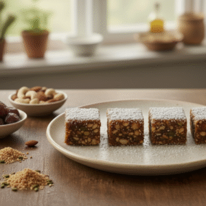 NavBar- Dates & Nuts Barfi