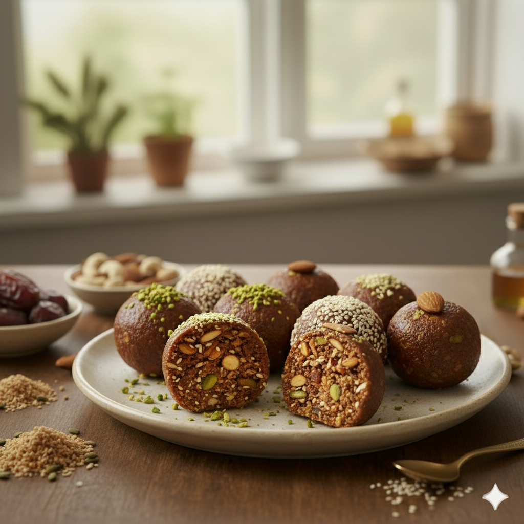 Naddoo - Navratri special Dates & Nuts Laddoo - 350 grams