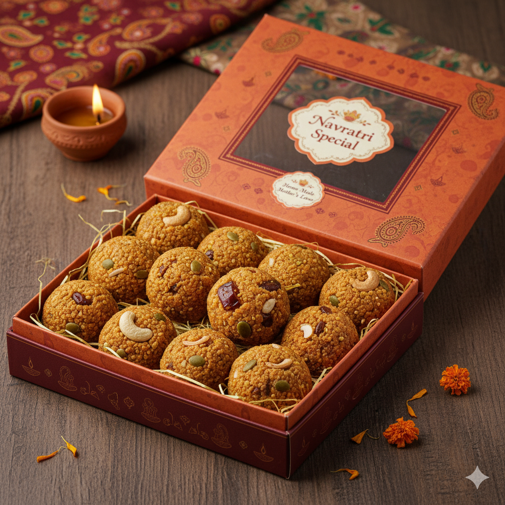 Naddoo - Navratri special Dates & Nuts Laddoo - 350 grams - Image 4